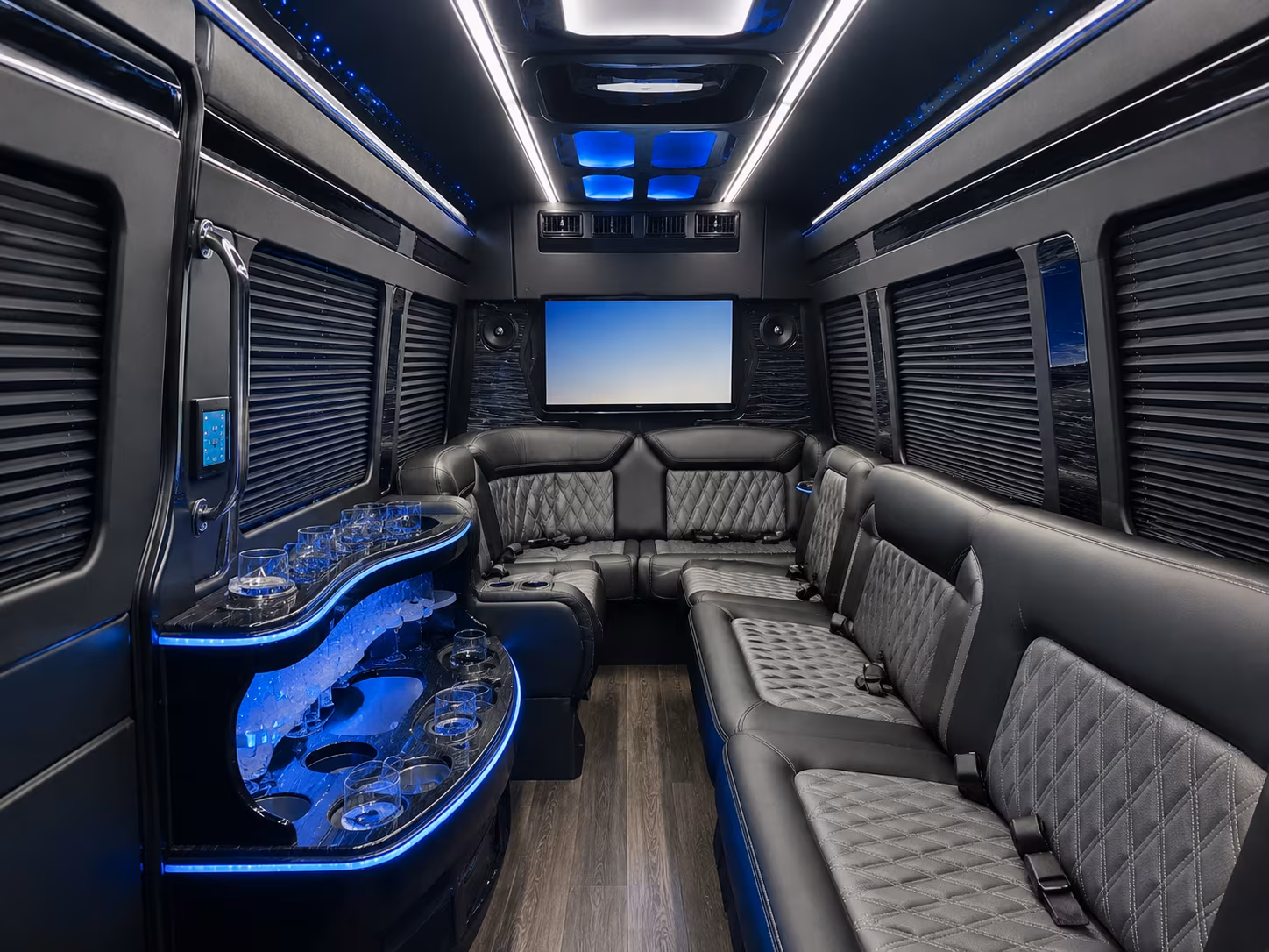 round rock private event transportation onboard seating